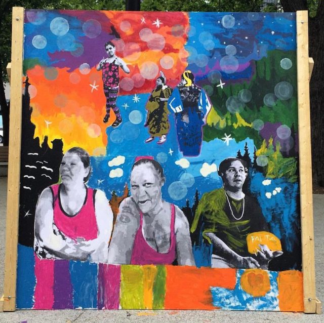 Murale Square Cabot, 2016